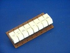 8er Registerschalter aus Wersi Orgel Zenit