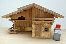 Krippenbausatz "Almbach" für Krippenfigurengröße 8 cm Krippe zum Selberbauen  