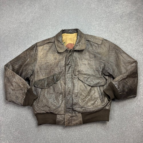 Leder fliegerjacke erwachsene - leder,
