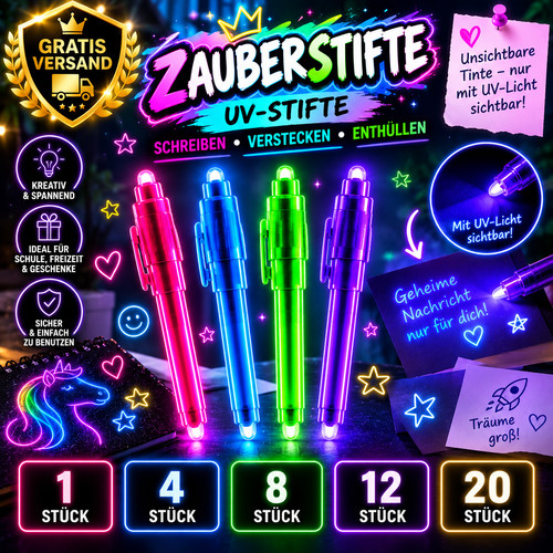 Zauberstift magische uv - zauberstift,