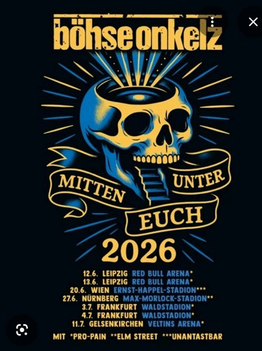 Böhse onkelz ticket frankfurt - böhse,