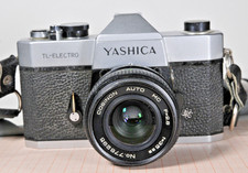 YASHICA TL-Electro Spiegelreflex mit Cosina Auto MC 2,8/35 mm