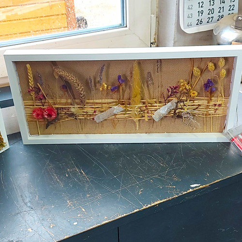 Gerahmtes wandbild mit - gerahmtes,