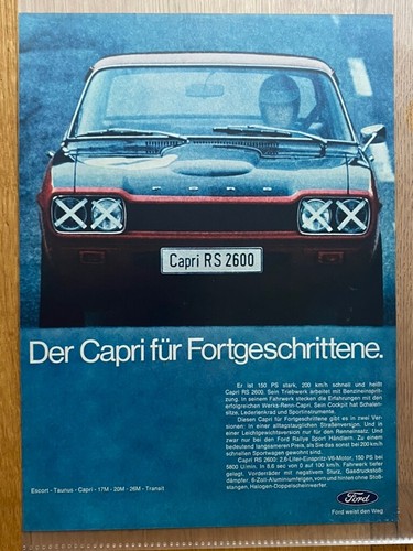 Ford capri 2600 für - rs,