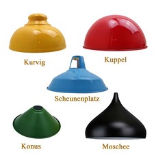 Vintage Deckenlampe Lampenschirm Metall Ersatz B22 E27 Retro Stil Lampenschirme