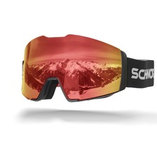 Schnorr Ski Goggles Edge | Full REVO Lens, Anti-Fog, UV400 Protection, 45 mm Str