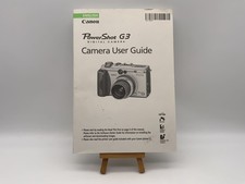 Canon PowerShot G3 Camra user