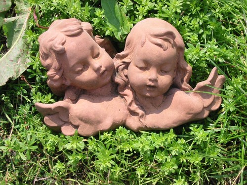Skulptur 2er engel - skulptur,
