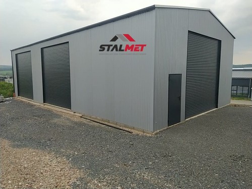 Blechgarage 6x10x4m blechhalle - blechgarage,