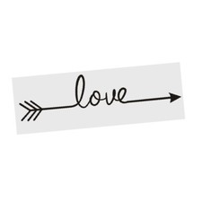 3D Liebe Wandsticker