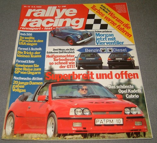 Rallye racing 1988 opel - racing,