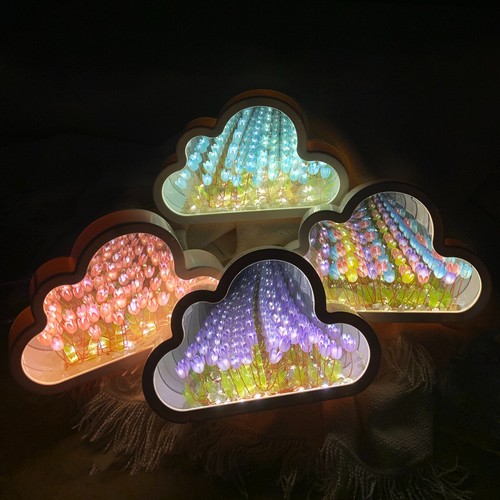 Tulips diy mirror - 20,