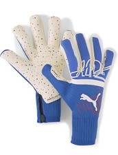 Puma Future Z Grip 1 Hybrid Spectra White/Blue Mens Goalkeeper Gloves