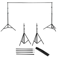 Teleskop 2*3m Fotostudio Hintergrundsystem Fotografien Stativ Hintergrund Stände