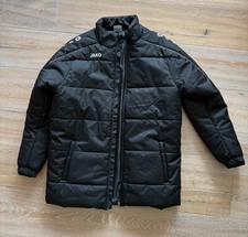 Jako Classico Stadionjacke schwarz Herren M neu Coachjacke Winter