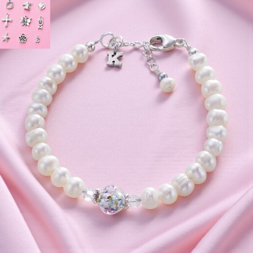 Süßwasserperlenarmband mit - süßwasserperlenarmband,