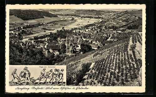 Ansichtskarte freyburg - ansichtskarte,