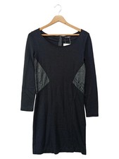 Cinque Bleistiftkleid Gr.40 M Schwarz Business Elegant Langarm