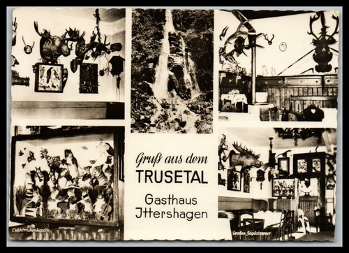 Ansichtskarte trusetal ddr - trusetal, /