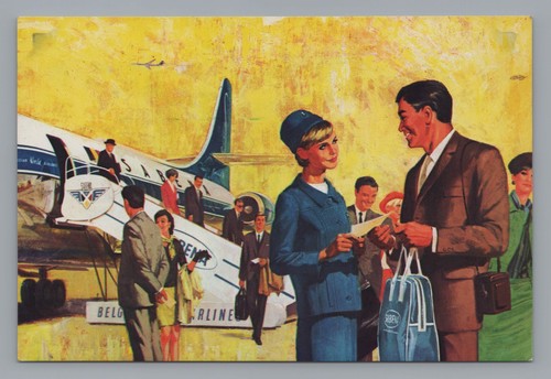 Sabena caravelle jet - sabena, airline