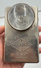 Alte antike Taschenlampe WIF 131 Germany silber vintage 2. Weltkrieg Rarität