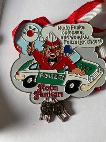 Karnevalsorden rote funken - rote,