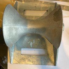 Zink Schwerlast Gerade Linie Kabel Verlegerolle 300mm x 200mm 170mm