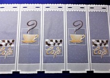 Scheibengardine Kaffeetassen