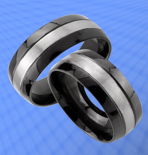 Ringe scharze beschichtung - ringe,