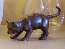 Bronzeskulptur,Katze,Statuen,G