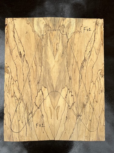Spalted tamarind bookmatched - spalted,