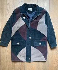 Dino'z Leder Patchwork Jacke Vintage