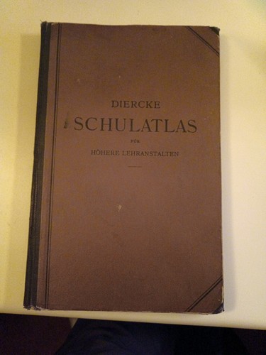Alter diercke schulatlas - alter, für
