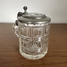 Antiker miniatur glas krug - miniatur,
