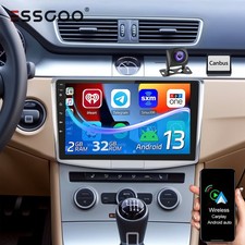Für VW Passat B7 2010-2015 10"Android 13 Autoradio Carplay 2+32G GPS Navi Kamera