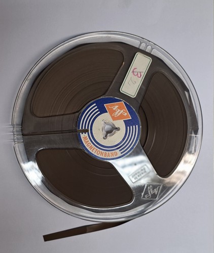 Agfa spulentonband 18 cm - spulentonband,