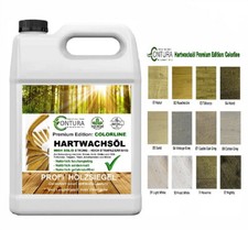 2,5L Hartwachsöl farbig Coloröl 12 Farben Holzöl Hartöl Möbelöl Parkettöl weiß 