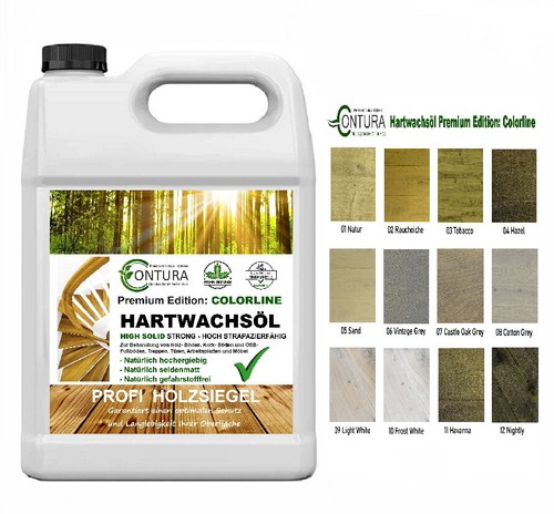 Hartwachsöl farbig - 2,5l,