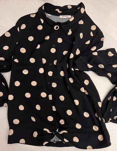 Tolle bluse schwarz beige - tolle,