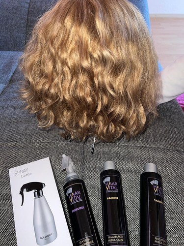 Echthaarperücke blond