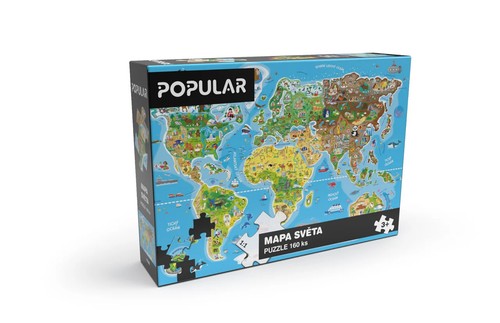 Puzzle weltkarte 160 teile - puzzle,