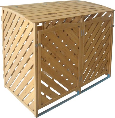 Trendline mülltonnenbox holz - trendline,