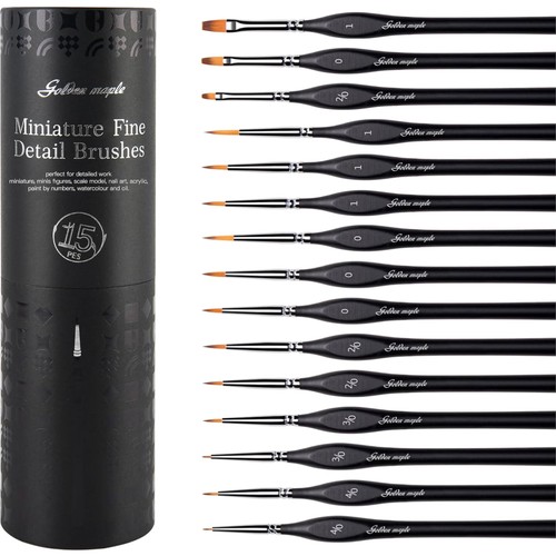 Pinselset mini stück feine - pinselset, 15