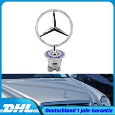 Für Mercedes Benz W176 W210 Blau Glänz 44mm Motorhaube Emblem A2108800186