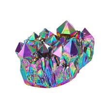 Titancoated Bergkristall Druse