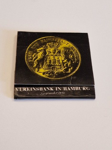 Streichholzheftchen volksbank - streichholzheftchen,,