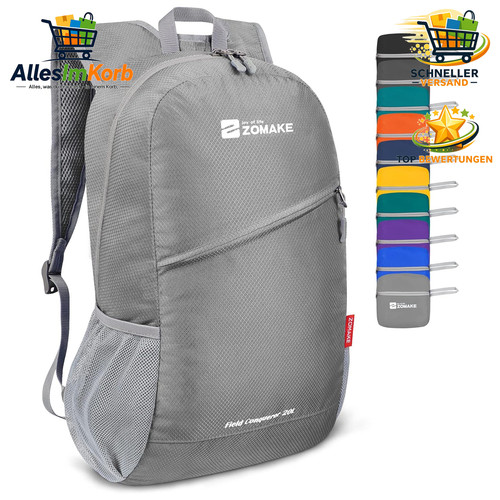 Faltbarer rucksack 20l - rucksack,