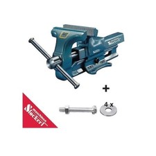 Schraubstock 120 mm Brockhaus Heuer Front, geschmiedet, mit Rohrspannbacken