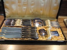 Silber Besteck MARTIN 90  mit  Koffer   aus Nachlass  alt