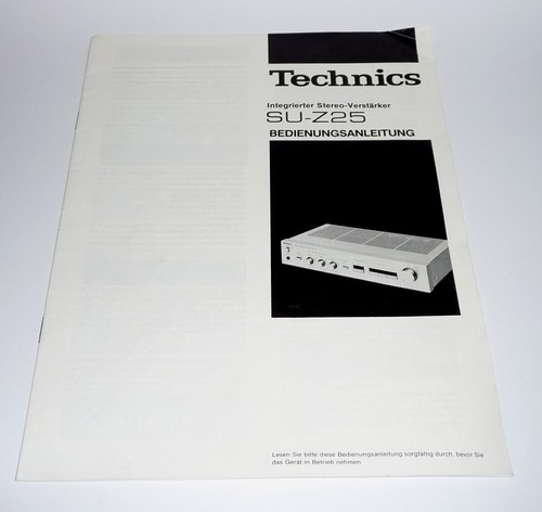 Technics z25 - su-z25,